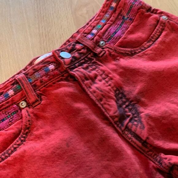 Free People Sunbreak Frayed Denim Shorts - Picture 6 of 9